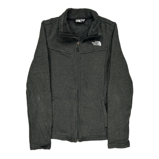 The North Face Fleece Jacket - Small Grey Polyester