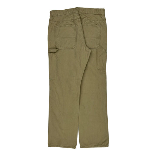 Blue Mountain Cargo Trousers - 34W 32L Khaki Cotton