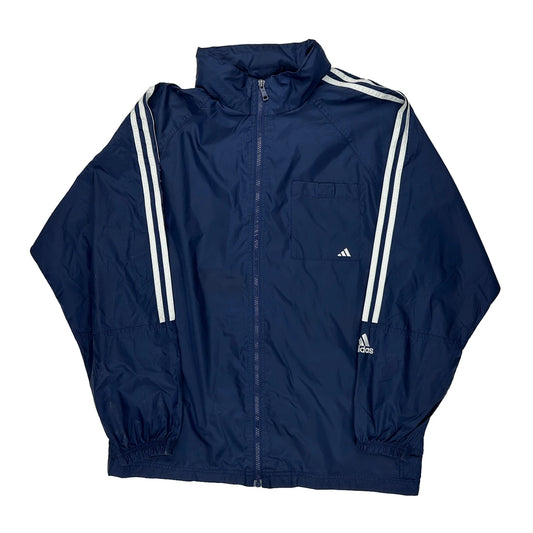 Adidas Windbreaker - Medium Navy Polyester
