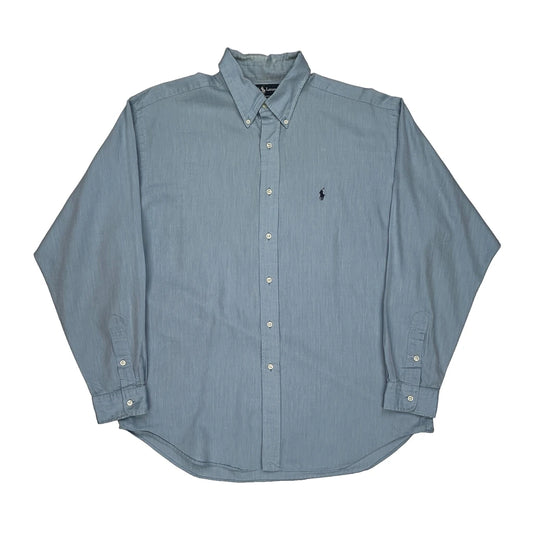 Ralph Lauren Shirt - Large Blue Cotton