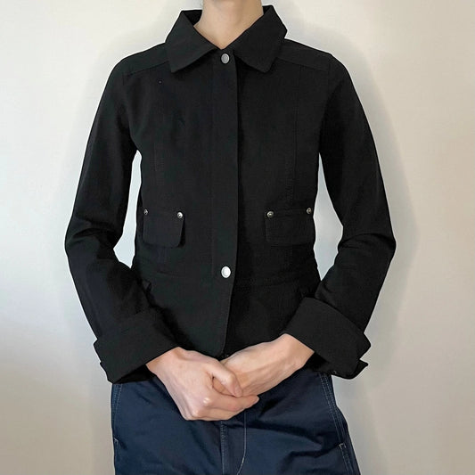 Vintage black Girdear Jacket - womens x-small
