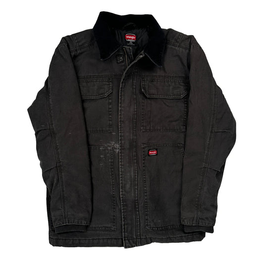 Wrangler Jacket - Small Black Cotton