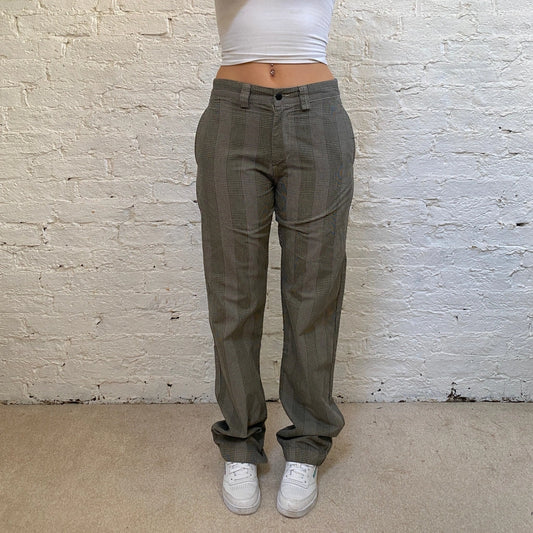 Vintage brown 40 Weft Trousers - womens 31" waist