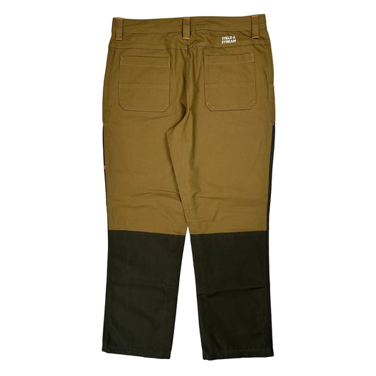 Vintage Field & Stream Workwear Cargo Trousers - 38W 31L Brown Cotton