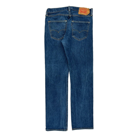 501 Levis Jeans - 32W 31L Blue Cotton