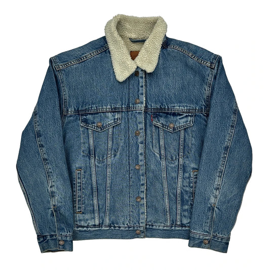 Levis Denim Jacket - Large Blue Denim