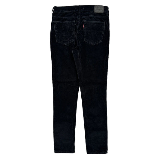 Levis Cord Trousers - 29″ Waist Black Corduroy