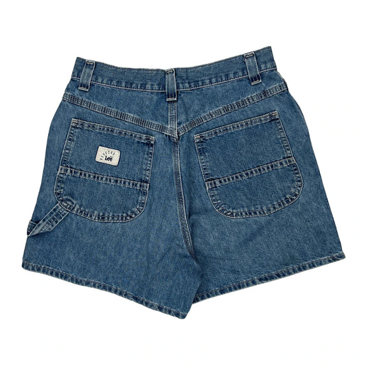 Lee Denim Shorts - 31W UK 12 Blue Denim