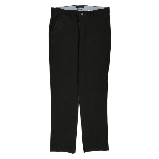Tommy Hilfiger Chinos - 34W 32L Black Cotton