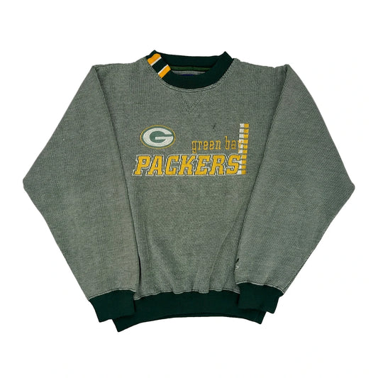 Green Bay Packers Logo Athletics Nfl Sweatshirt - Medium Green Polyester Blend