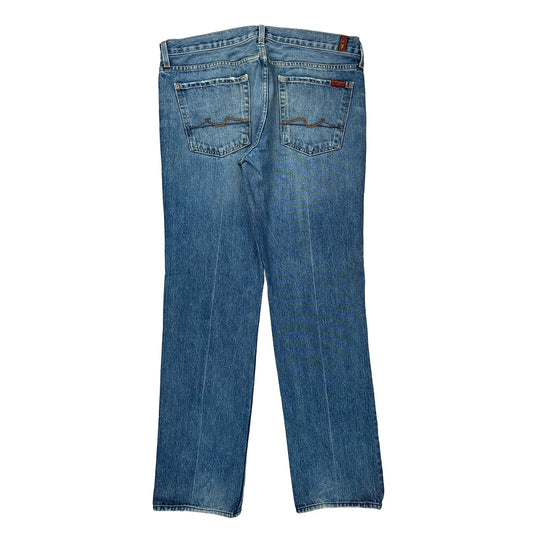 Unbranded Jeans - 35W 33L Blue Cotton