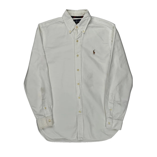 Ralph Lauren Shirt - Small White Cotton