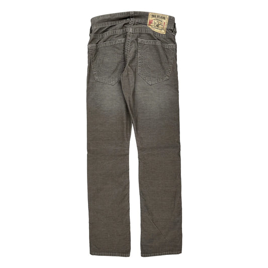 True Religion Jeans - 32W 34L Grey Cotton Blend