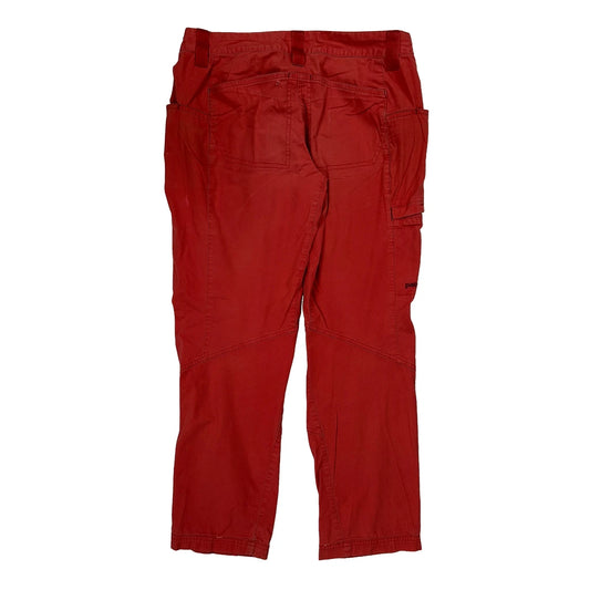 Patagonia Cargo Trousers - 30W UK 8 Red Cotton
