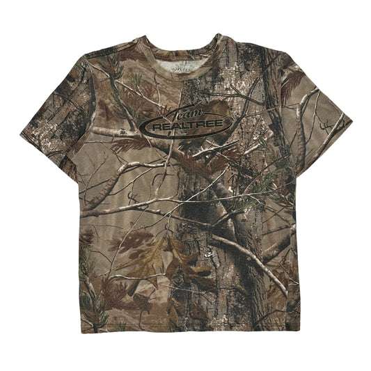 Realtree Camo T-Shirt - Medium Camo Cotton