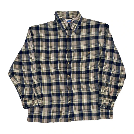 Reservoir Checked Flannel Shirt - Large Multicoloured Acrylic