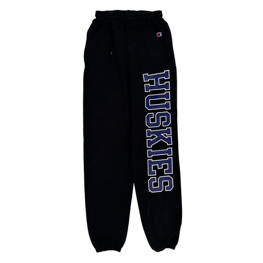 Champion Graphic Joggers - Small Black Cotton