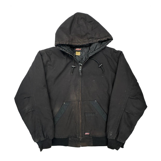 Dickies Jacket - Large Black Cotton Blend