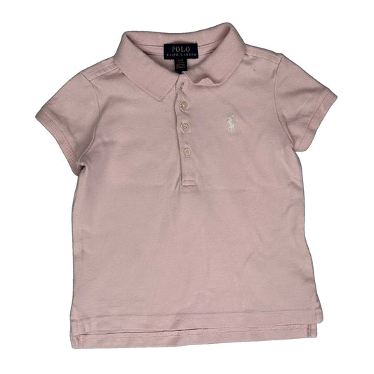 Age 3 Polo By Ralph Lauren Polo Shirt - XS Pink Cotton