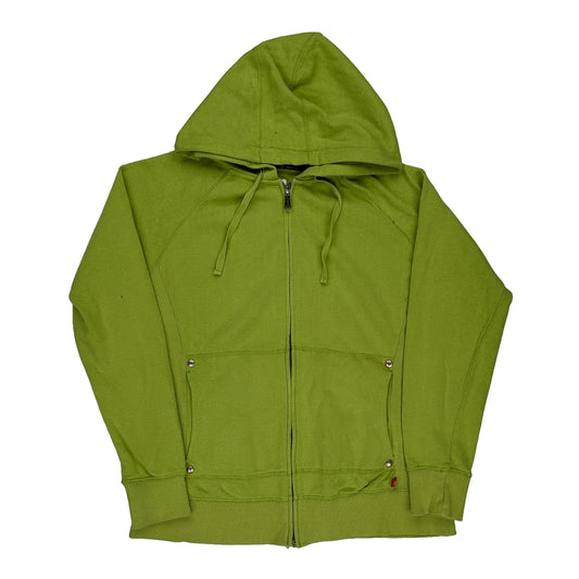 Dickies Zip Up - Medium Green Cotton Blend