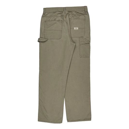 Gap Carpenter Trousers - 36W 32L Beige Cotton