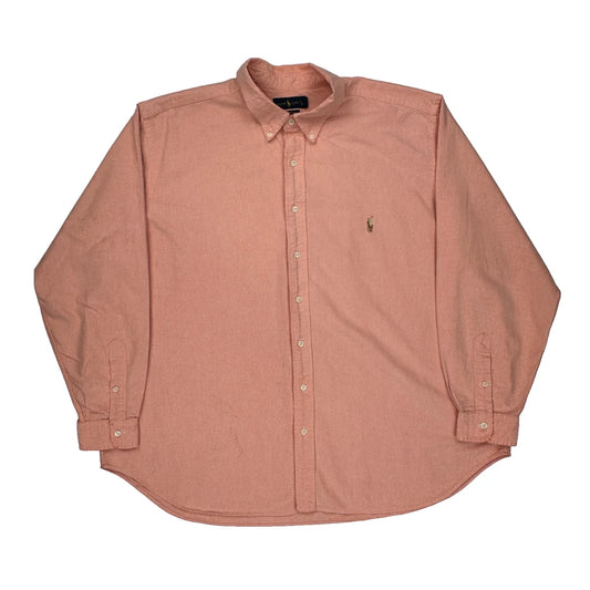 Ralph Lauren Shirt - 2XL Pink Cotton