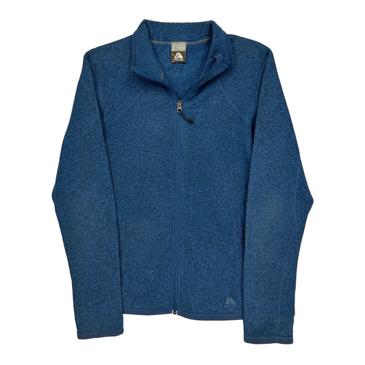 Nike Acg Fleece Jacket - Medium Blue Polyester