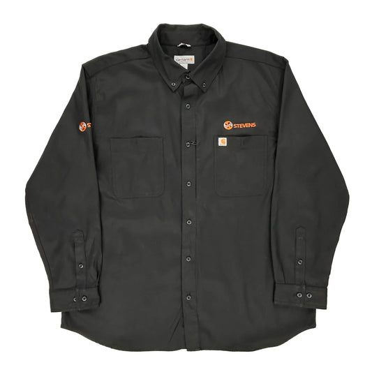 Carhartt Shirt - 2XL Black Cotton
