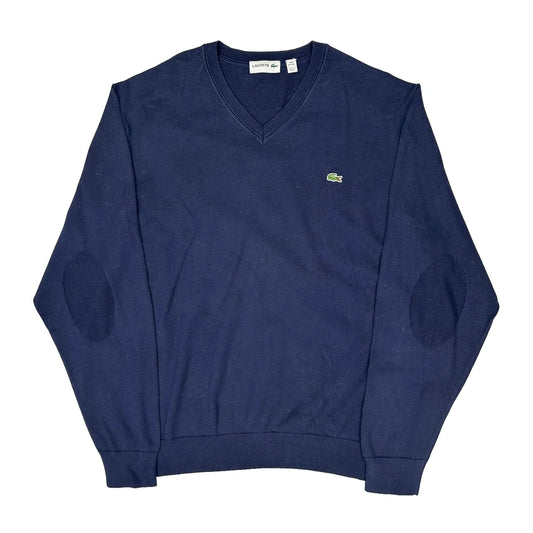 Lacoste Jumper - 3XL Blue Cotton