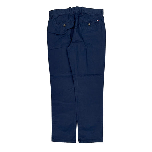 Tommy Hilfiger Chinos - 32W 30L Blue Cotton