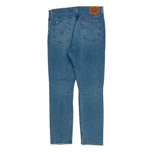 501 Levis Jeans - 33W UK 14 Blue Cotton