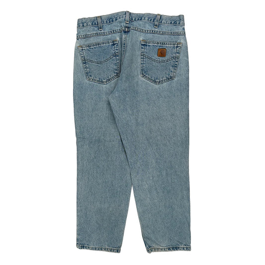 Carhartt Jeans - 36W 28L Light Wash Cotton