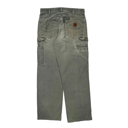 Carhartt Carpenter Trousers - 32W 31L Grey Cotton