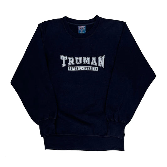 Truman State University Mv Sport Pro Weave Sweatshirt - Small Navy Cotton Blend