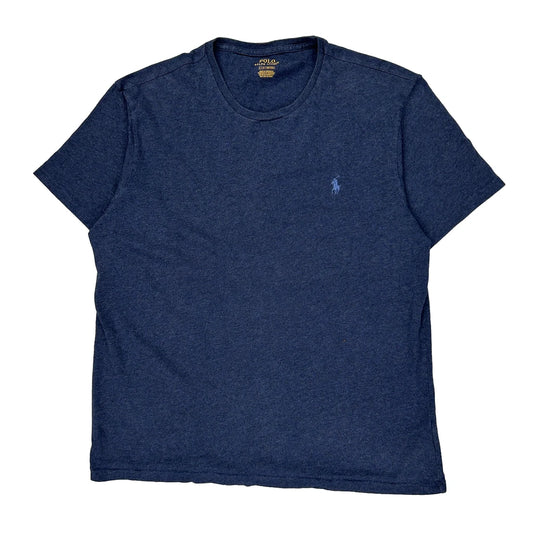 Polo By Ralph Lauren T-Shirt - Large Blue Cotton