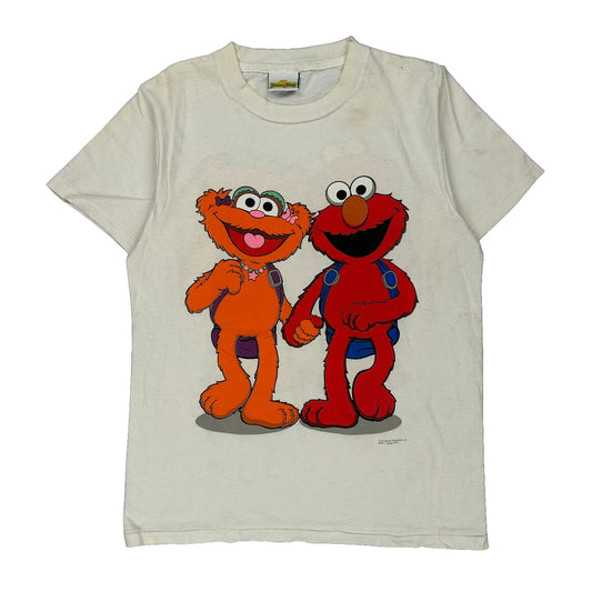 Sesame Street Changes Single Stitch T-Shirt - XL Multicoloured Cotton