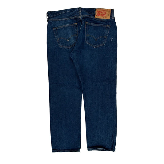 501 Levis Jeans - 34W 28L Blue Cotton