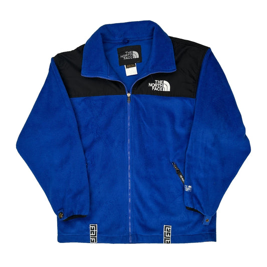 The North Face Fleece Jacket - Small Blue Polyester