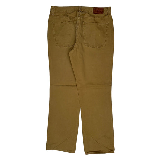 Vintage Polo By Ralph Lauren Chinos - 33W 30L Brown Cotton