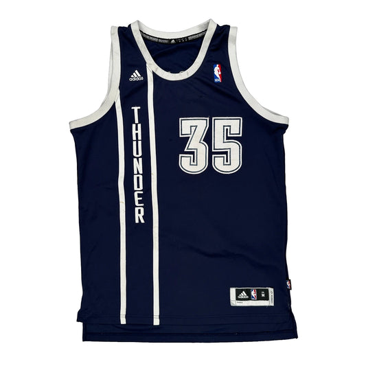 Oklahoma City Thunder Adidas Nba Jersey - Medium Navy Polyester