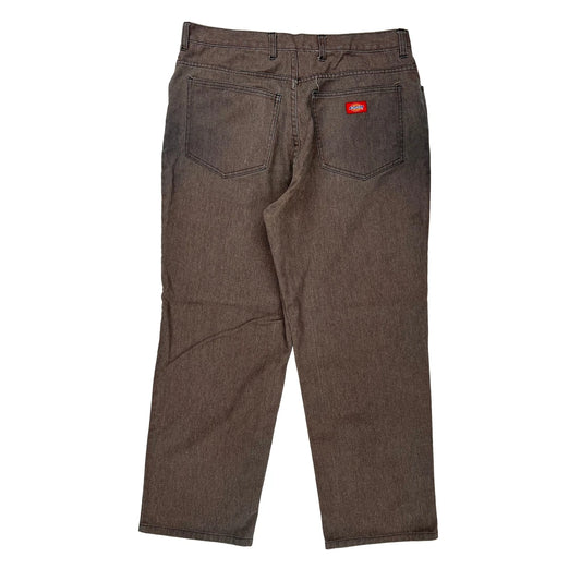 Dickies Jeans - 33W 30L Brown Cotton