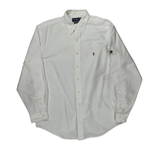 Yarmouth Ralph Lauren Shirt - XL White Cotton