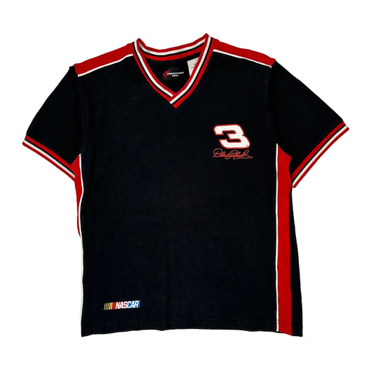 Vintage Age 14-16 Competitors View Dale Earnhardt T-Shirt - XL Black Cotton