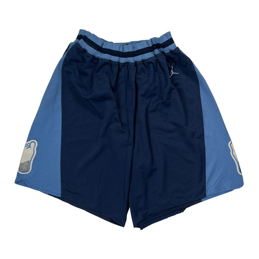 North Carolina Jordan Graphic Sport Shorts - XL Blue Polyester