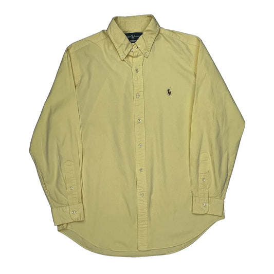 Ralph Lauren Shirt - Large Yellow Cotton