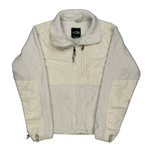 The North Face Fleece Jacket - Small Cream Polyester