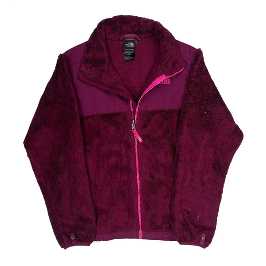 Vintage Age 14-16 The North Face Denali Fleece Jacket - Large Purple Polyester