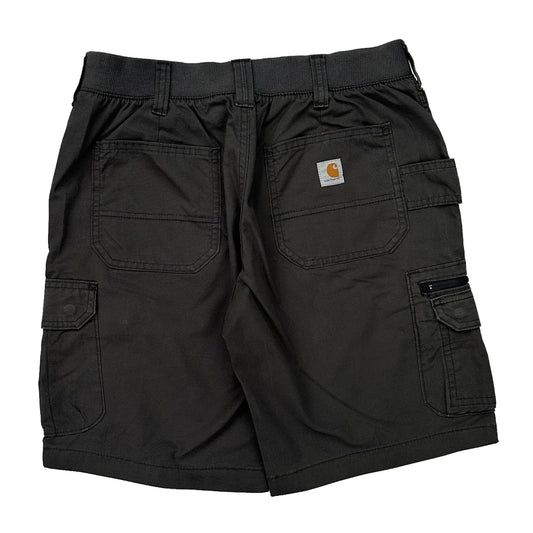 Carhartt Cargo Shorts - XS Black Cotton Blend