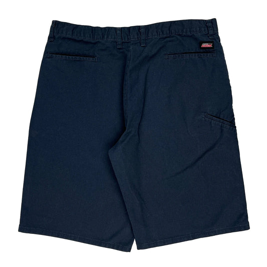 Dickies Shorts - 37W 12L Navy Polyester Blend