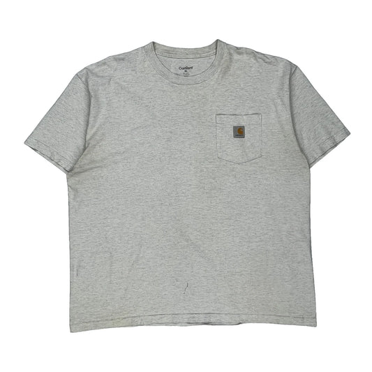 Carhartt T-Shirt - XL Grey Cotton